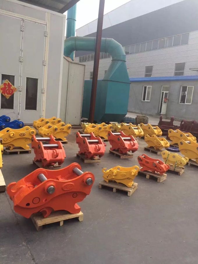 OEM Tilting Quick Hitch Hydraulic Quick Couplers For Excavators Kobelco